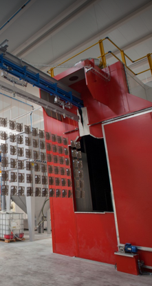 Drying and polymerizing ovens